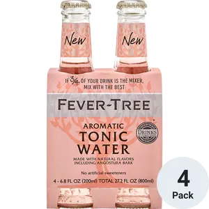 Fever Tree Aromatic Tonic | 4X200ML at CaskCartel.com