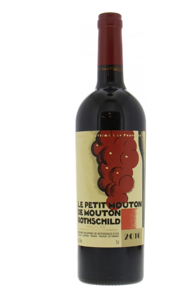 2016 | Chateau Mouton Rothschild | Le Petit Mouton de Mouton Rothschild at CaskCartel.com