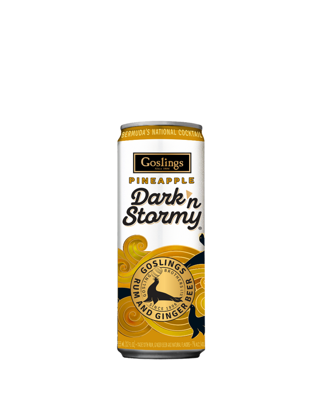 Goslings Pineapple Dark'n Stormy Cocktail | 355ML at CaskCartel.com