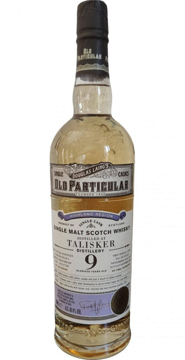 Talisker 10 Year Old (D.2010, B.2021) Douglas Laing’s Old Particular Scotch Whisky | 700ML at CaskCartel.com