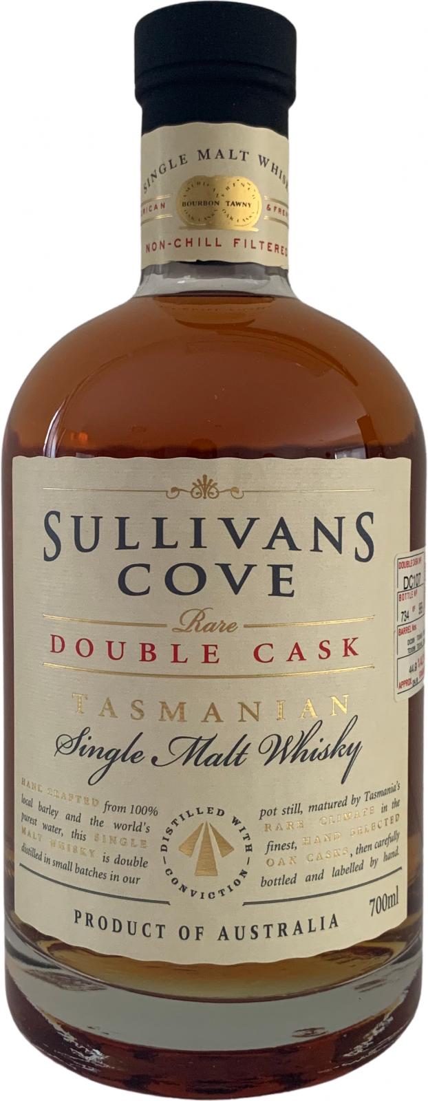 Sullivans Cove 2008 Rare Double Cask (Bottled 2019) Single Malt Whisky | 700ML