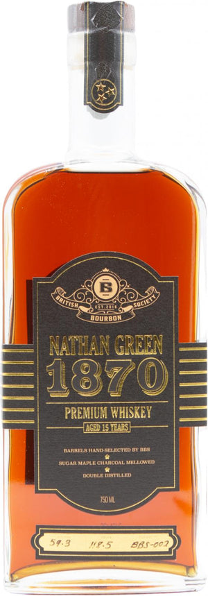 Nathan Green 1870 15 Year Old Premium Whiskey