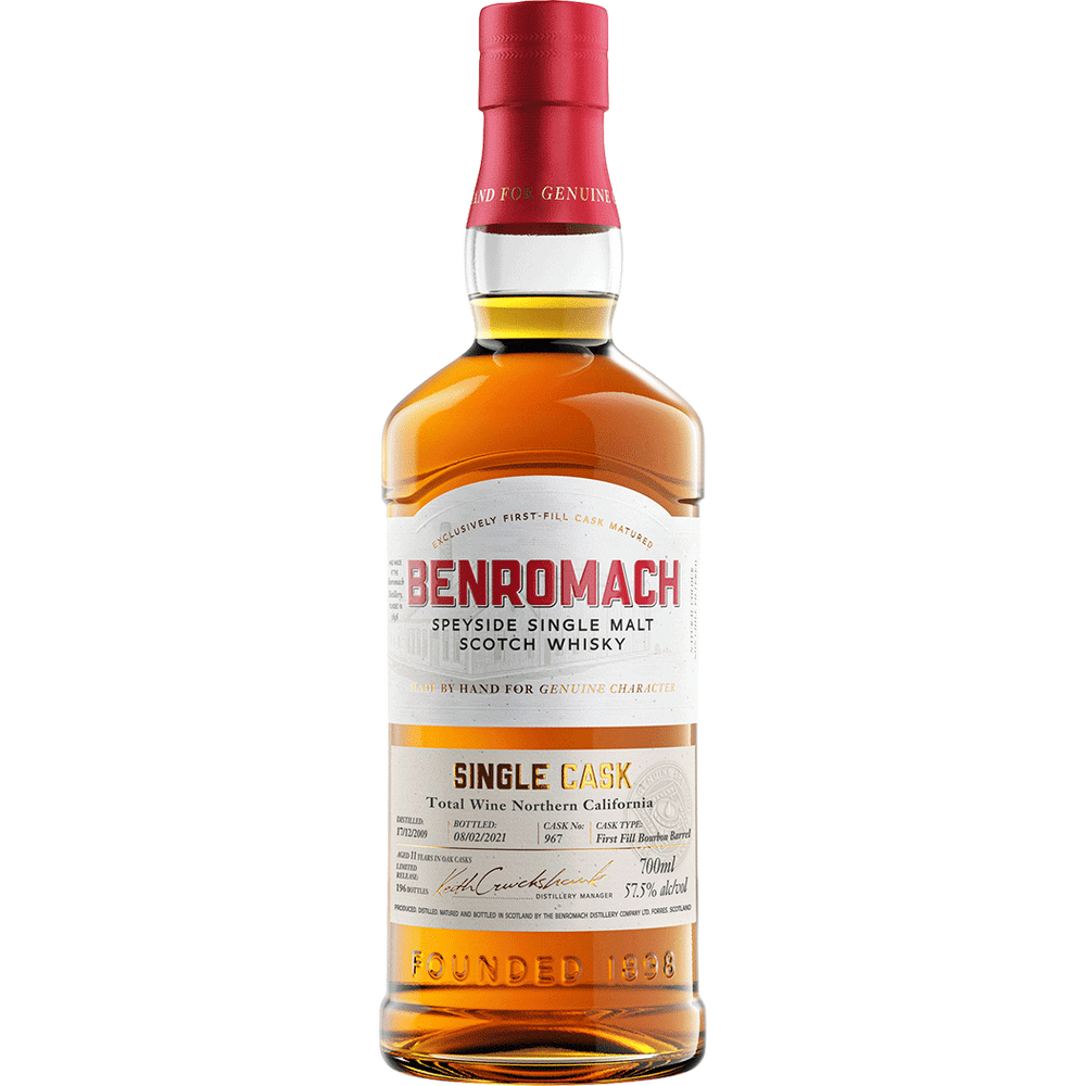 Benromach Single Cask 967 11 Year Old Speyside Single Malt Scotch Whisky | 700ML at CaskCartel.com
