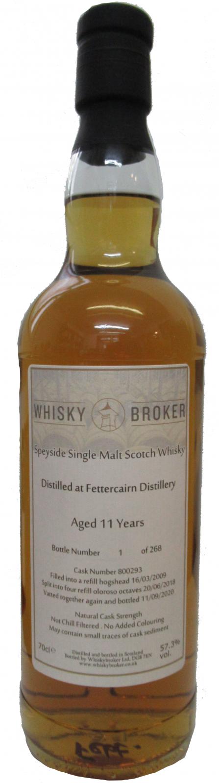 Fettercairn 2009 WhB Fettercairn 11 Year Old (2020) Release (Cask #800293) Scotch Whisky | 700ML at CaskCartel.com