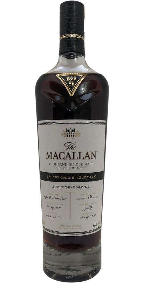 Macallan 2019/ESB-5542/02 Exceptional Single Cask Scotch Whisky | 700ML at CaskCartel.com