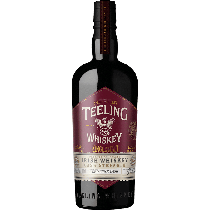 Teeling Single Malt Red Wine Cask Strength Irish Whiskey | 700ML