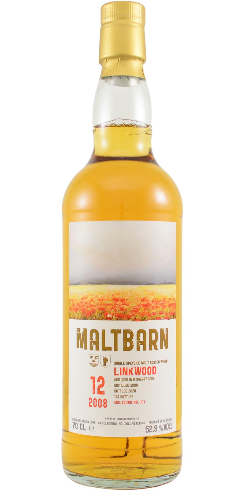 Linkwood 2008 MBa No. 161 12 Year Old (2020) Release Scotch Whisky | 700ML at CaskCartel.com