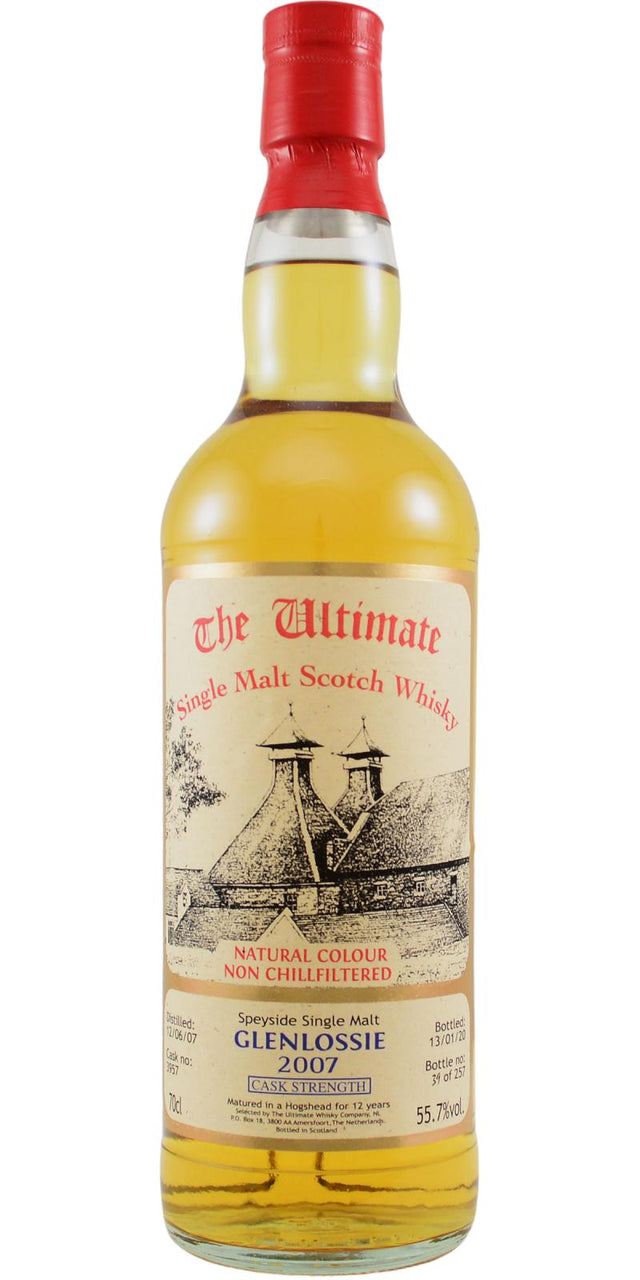 Glenlossie 2007 vW The Ultimate - Cask Strength 12 Year Old (2020) Release (Cask #3957) Scotch Whisky | 700ML at CaskCartel.com