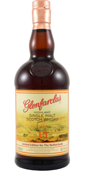 Glenfarclas Limited Edition for The Netherlands 15 Year Old (2020) Release Scotch Whisky | 700ML at CaskCartel.com