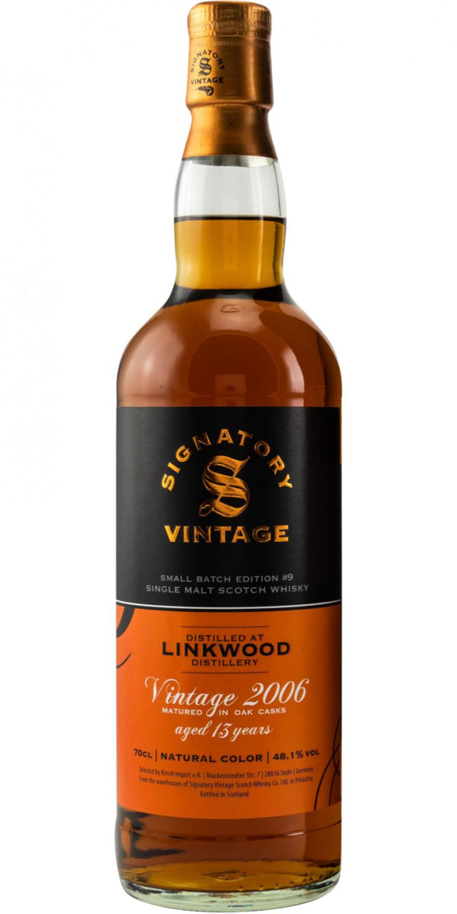 Linkwood 2006 SV Small Batch Edition #9 13 Year Old (2020) Release (Cask #804229, 804230 + 4) Scotch Whisky | 700ML at CaskCartel.com
