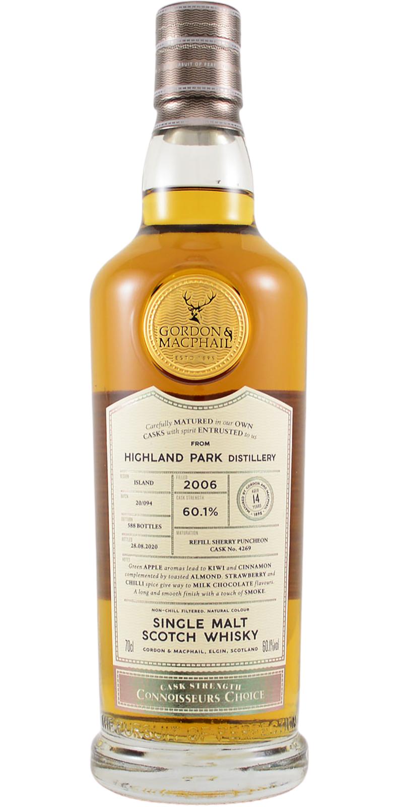 Highland Park Connoisseurs Choice Single Cask #4269 2006 14 Year Old Whisky | 700ML at CaskCartel.com