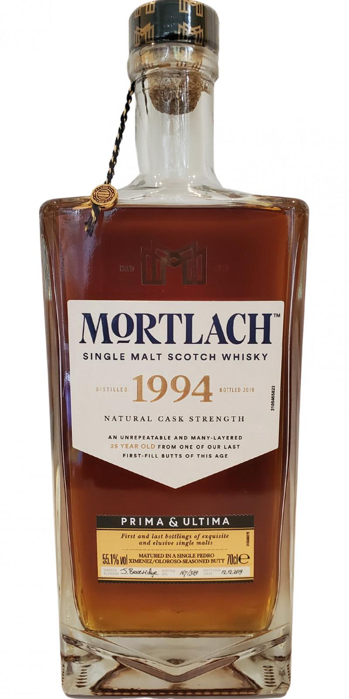 Mortlach 1994 Prima & Ultima (Cask #2652) 25 Year Old 2019 Release Single Malt Scotch Whisky | 700ML