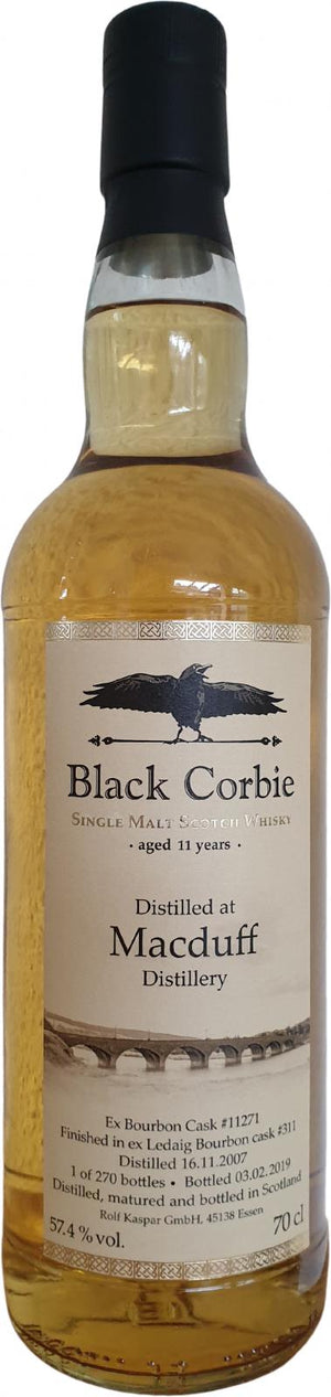 Macduff RK Black Corbie (Cask #11271) 11 Year Old 2019 Release Scotch Whisky | 700ML at CaskCartel.com