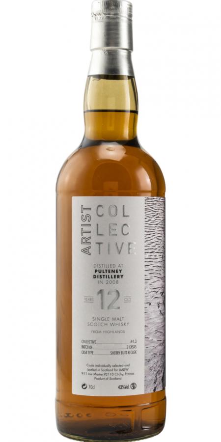 Pulteney 12 Year Old 2008 Artist Colective Scotch Whisky | 700ML at CaskCartel.com
