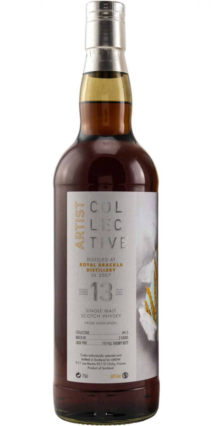 Royal Brackla 13 Year Old (Distilled 2007) Artist Collective # 4.5 Scotch Whisky | 700ML