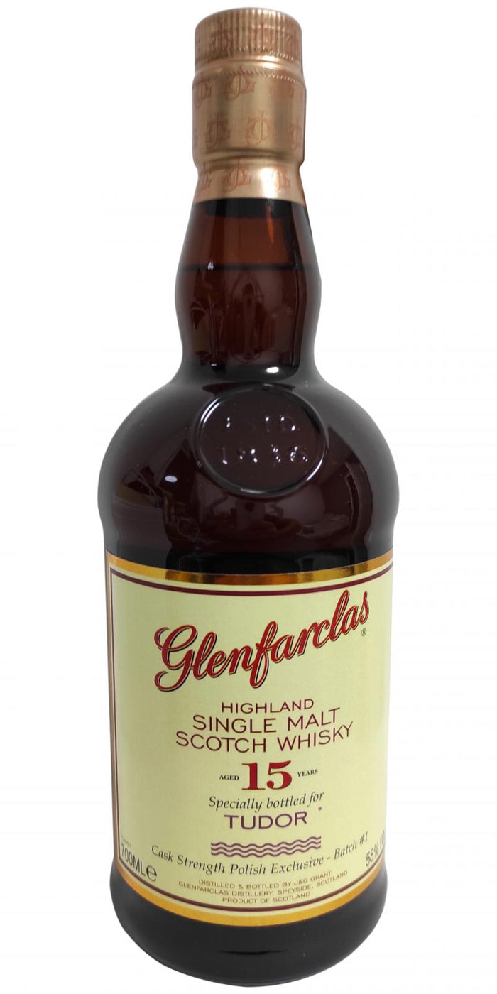 Glenfarclas Cask Strength - Polish exclusive - Batch #1 15 Year Old (2020) Release Scotch Whisky | 700ML