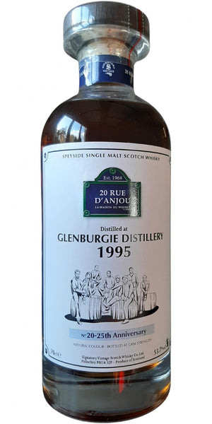 Glenburgie 1995 SV 20 Rue D'Anjou 25 Year Old (2020) Release (Cask #5) Scotch Whisky | 700ML at CaskCartel.com