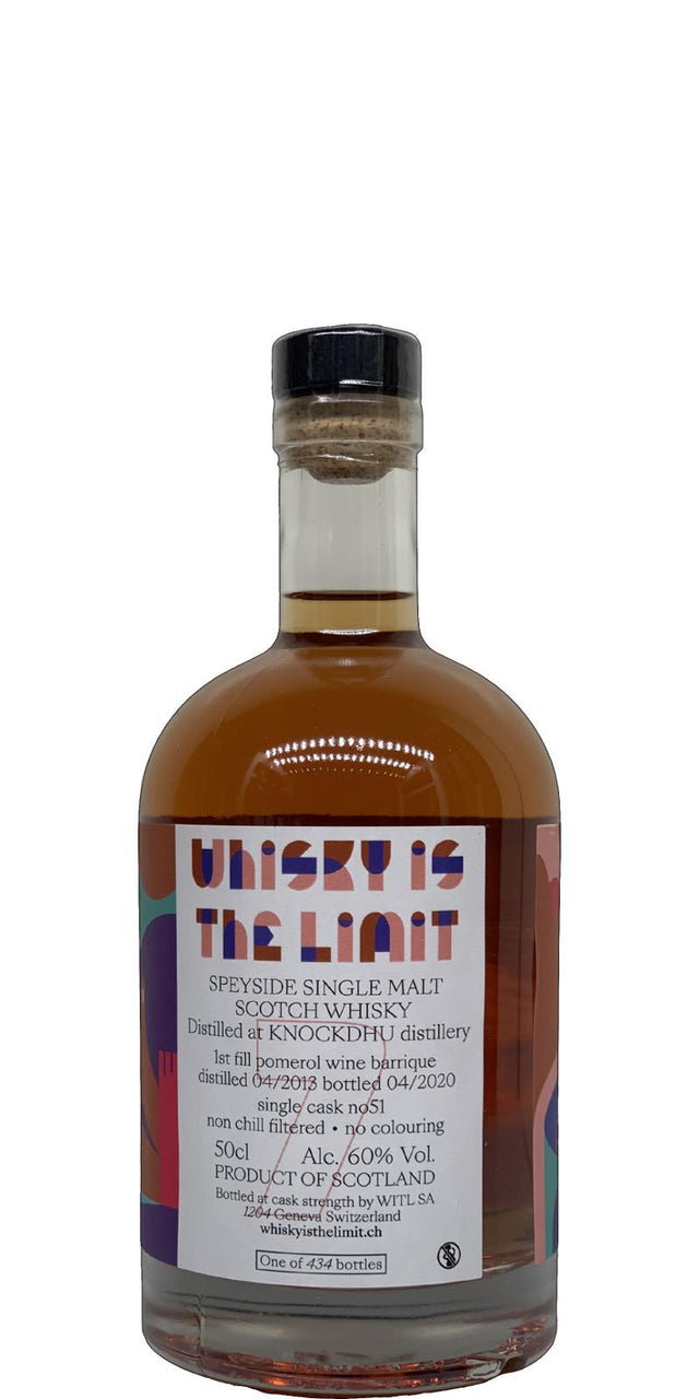 Knockdhu 2013 WITL 7 Year Old (2020) Release (Cask #51) Scotch Whisky | 500ML at CaskCartel.com