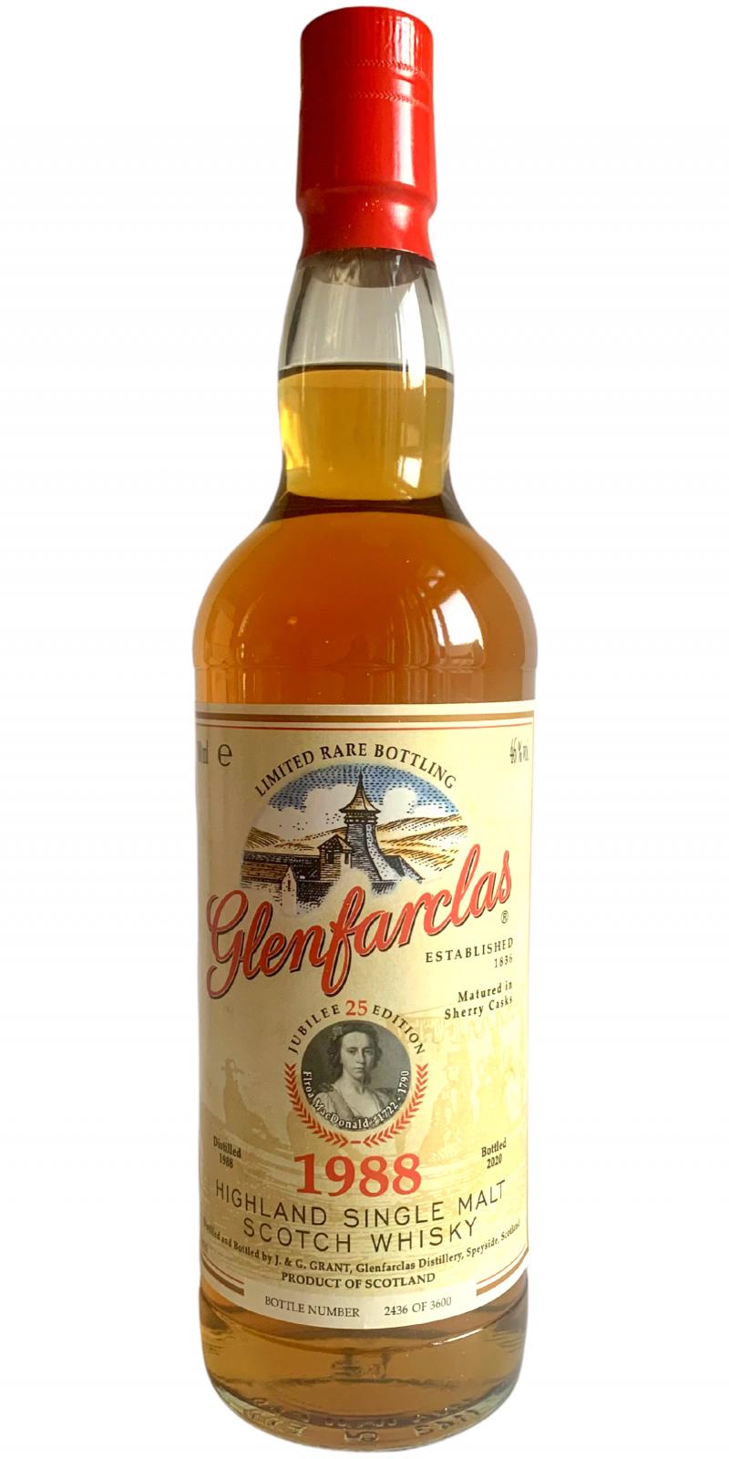Glenfarclas 1988 Edition N°25 Flora MacDonald (2020) Release Scotch Whisky | 700ML at CaskCartel.com