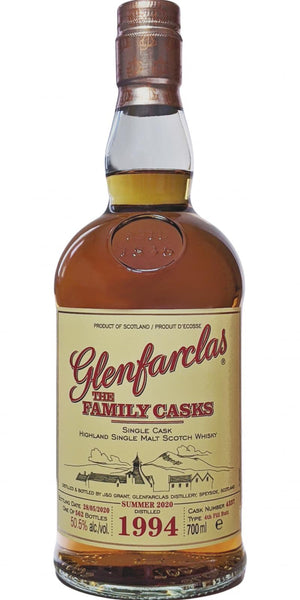 Glenfarclas 1994 The Family Casks (Release S20) (2020) Release (Cask #4337) Scotch Whisky | 700ML at CaskCartel.com