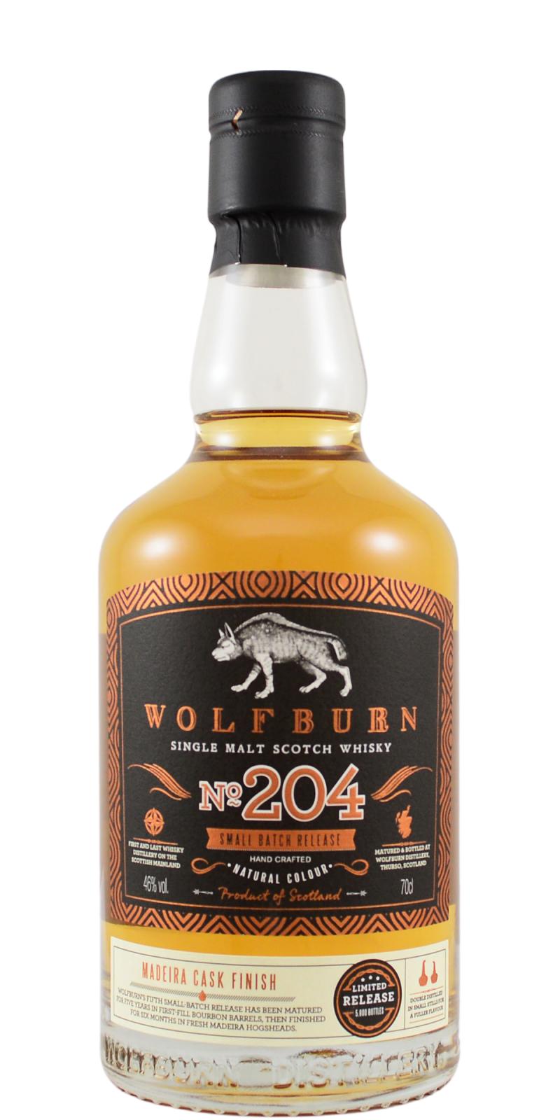 Wolfburn No. 204 Small Batch Release #5 Whisky | 700ML at CaskCartel.com