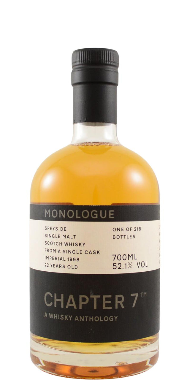 Imperial Chapter 7 Single Cask #104355 1998 22 Year Old Scotch Whisky | 700ML at CaskCartel.com