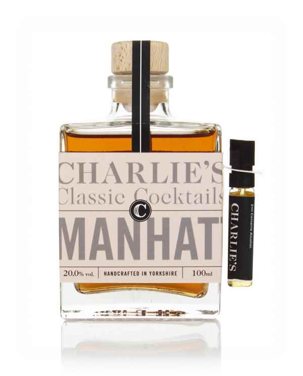 Charlie's Classic Cocktails Manhattan | 100ML at CaskCartel.com