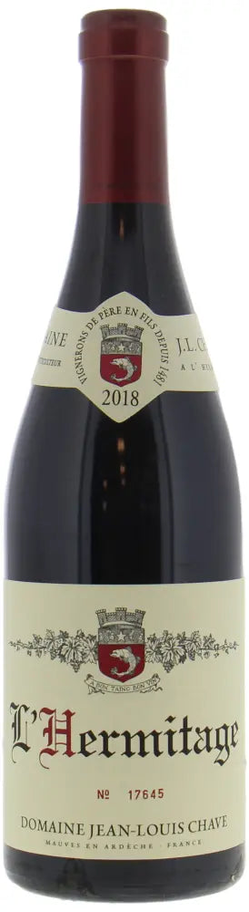 2018 | Domaine Jean-Louis Chave | Hermitage at CaskCartel.com