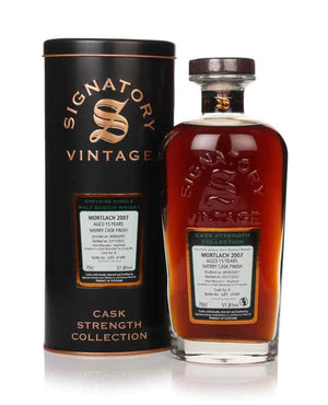 Mortlach 15 Year Old 2007 (cask 8) - Cask Strength Collection (Signatory) | 700ML at CaskCartel.com
