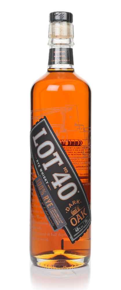 Lot 40 Dark Oak | 700ML at CaskCartel.com