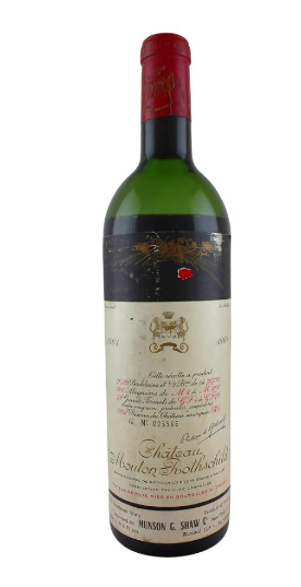 1961 | Château Mouton Rothschild at CaskCartel.com