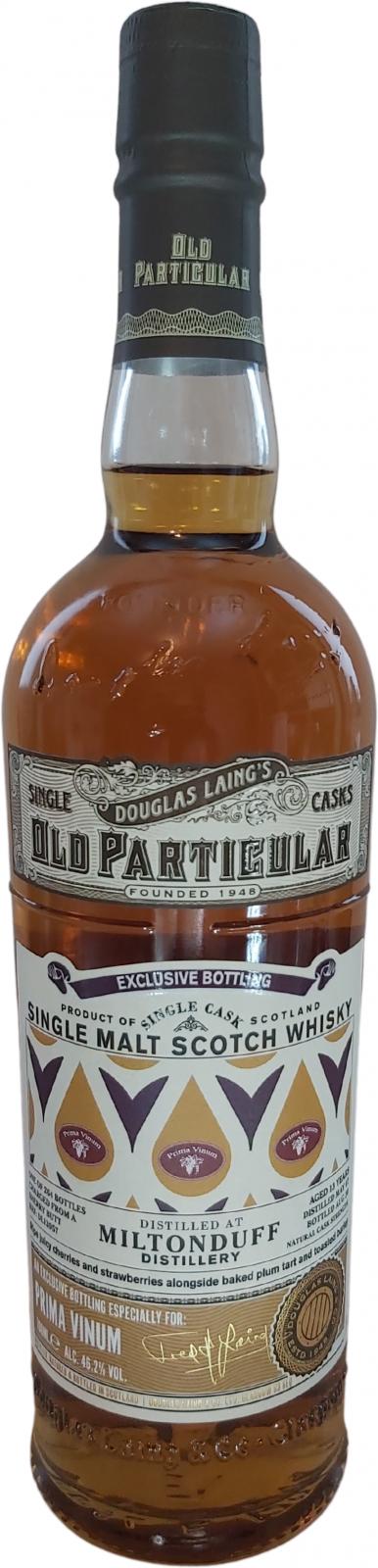 Miltonduff 2007 DL Old Particular 13 Year Old (2020) Release (Cask #DL 13957) Scotch Whisky | 700ML at CaskCartel.com