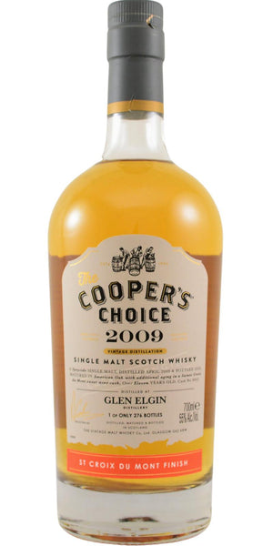 Glen Elgin 2009 VM The Cooper's Choice 11 Year Old (2020) Release (Cask #9045) Scotch Whisky | 700ML at CaskCartel.com