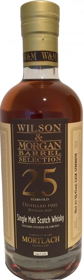 Mortlach 1995 WM Barrel Selection 25 Year Old (2020) Release (Cask #3395) Scotch Whisky | 700ML at CaskCartel.com