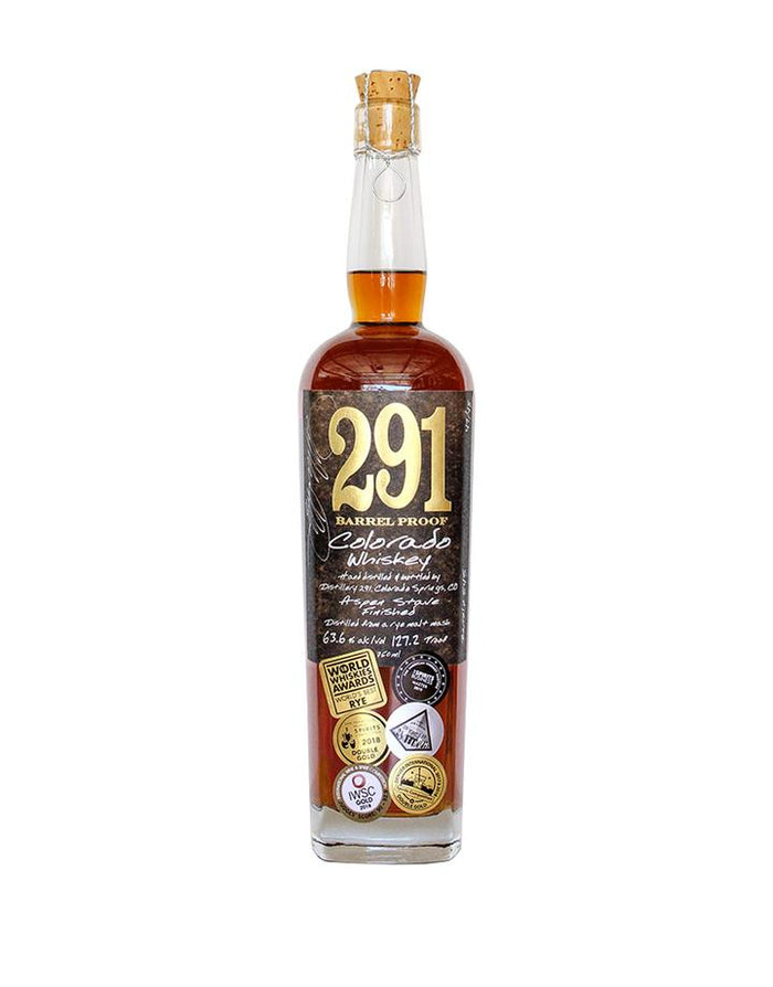 291 Colorado, Finished With Aspen Wood Staves, Barrel Proof, Single Barrel Whiskey