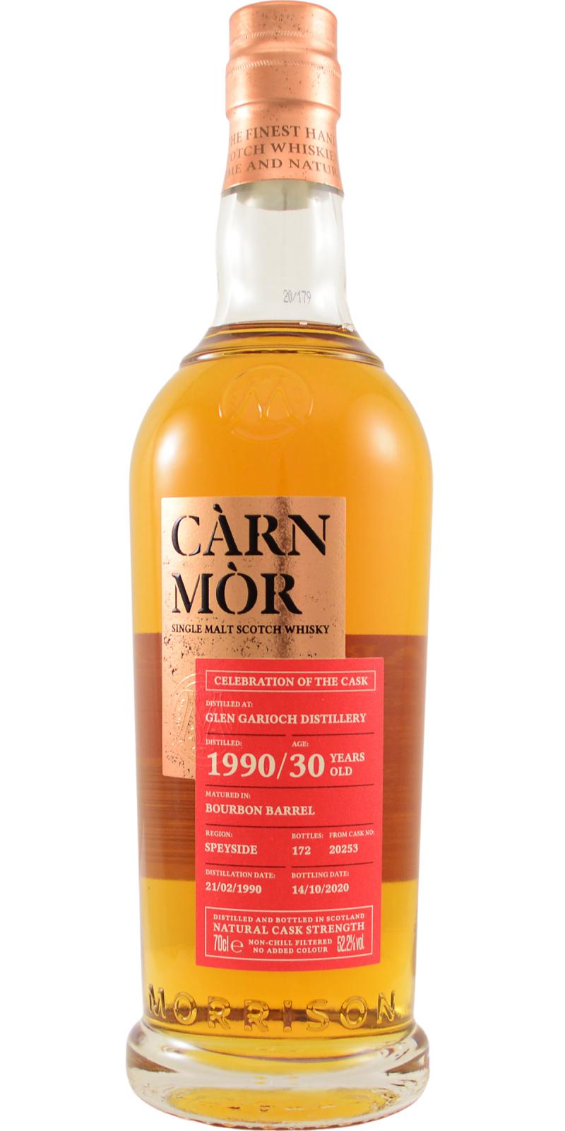 Glen Garioch 1990 MSWD Càrn Mòr Celebration of the Cask 30 Year Old (2020) Release (Cask #20253) Scotch Whisky | 700ML at CaskCartel.com