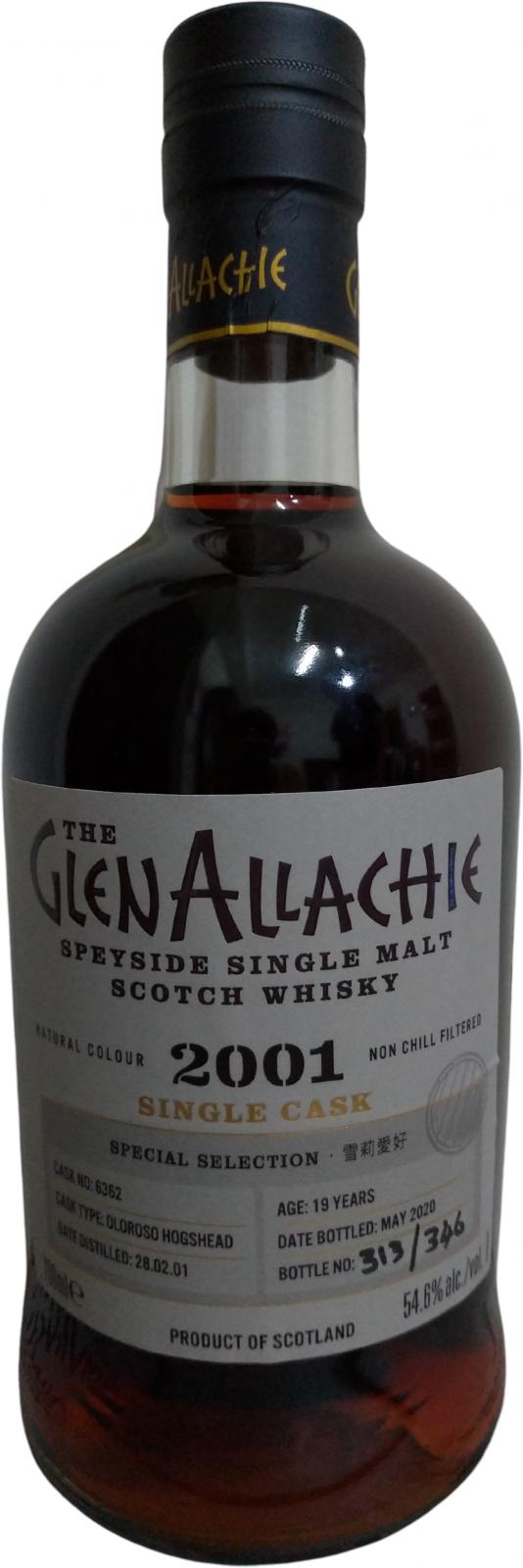 Glenallachie 2001 Single Cask - Special Selection 19 Year Old (2020) Release (Cask #6362) Scotch Whisky | 700ML at CaskCartel.com