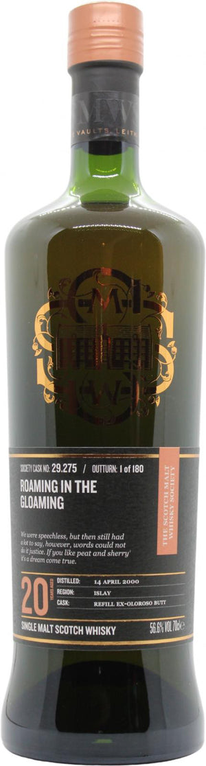 Laphroaig 2000 SMWS 29.275 Roaming in the gloaming 20 Year Old (2020) Release (Cask #29.275) Scotch Whisky | 700ML at CaskCartel.com