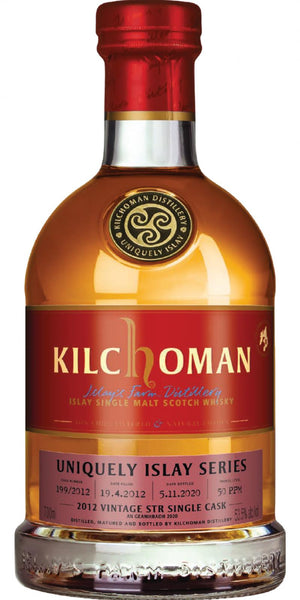 Kilchoman 2012 Vintage STR Single Cask Uniquely Islay Series - An Geamhradh (2020) Release (Cask #199/2012) Scotch Whisky | 700ML at CaskCartel.com