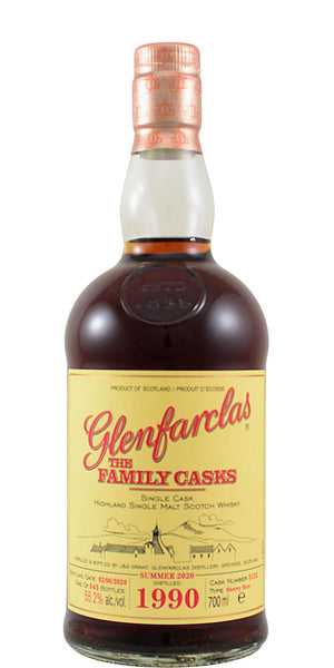 Glenfarclas 1990 The Family Casks (Release S20) (2020) Release (Cask #5122) Scotch Whisky | 700ML at CaskCartel.com
