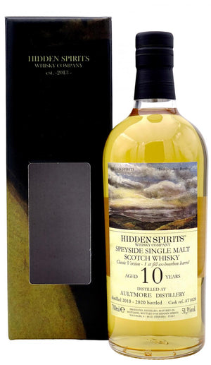 Aultmore 10 Year Old (D.2010, B.2020) Hidden Spirits Scotch Whisky | 700ML at CaskCartel.com
