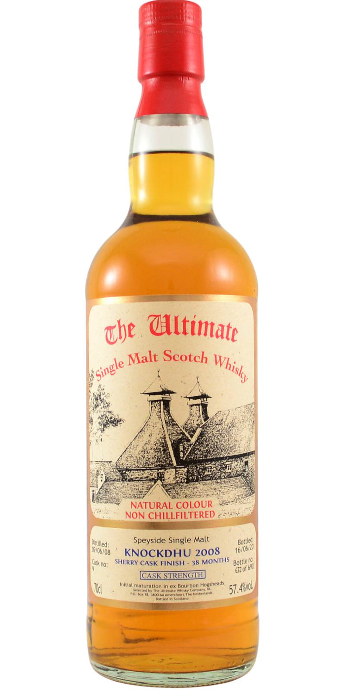 Knockdhu 2008 (Bottled 2020) The Ultimate Single Malt Scotch Whisky | 700ML