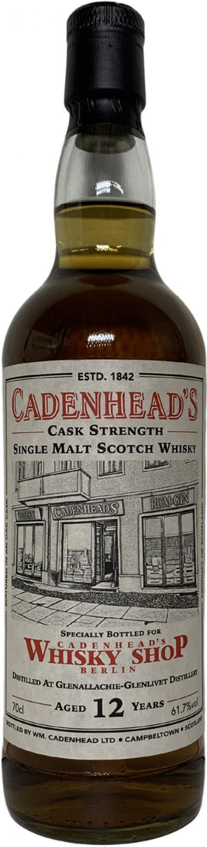 Glenallachie 2007 CA Cadenheads Shop Berlin 12 Year Old (2020) Release Scotch Whisky | 700ML at CaskCartel.com
