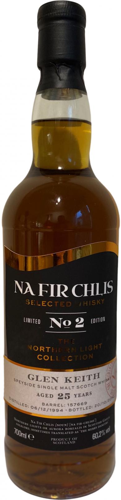Glen Keith 1994 UD na fir chlis 25 Year Old (2020) Release (Cask #157669) Scotch Whisky | 700ML at CaskCartel.com