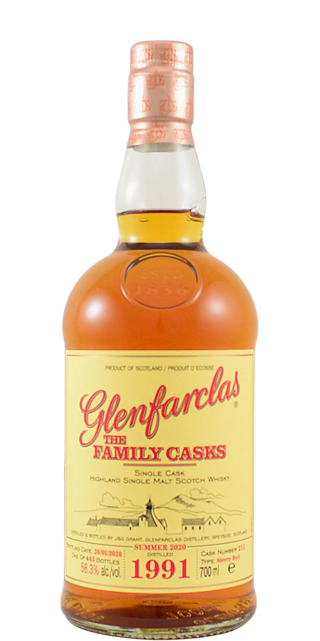 Glenfarclas The Family Casks 1991, Bottled 2020 Scotch Whisky | 700ML at CaskCartel.com