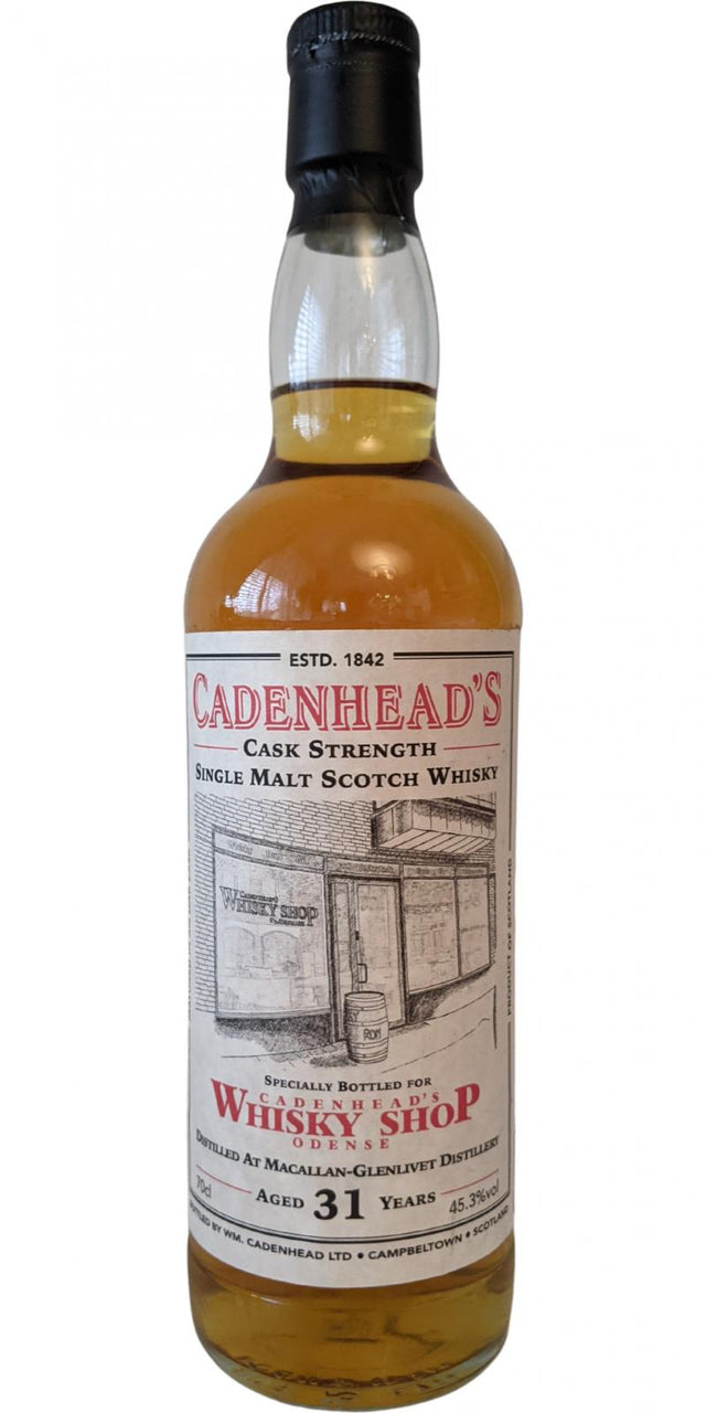 Macallan 1989 CA Cadenhead's Shop Odense 31 Year Old (2020) Release Scotch Whisky | 700ML at CaskCartel.com