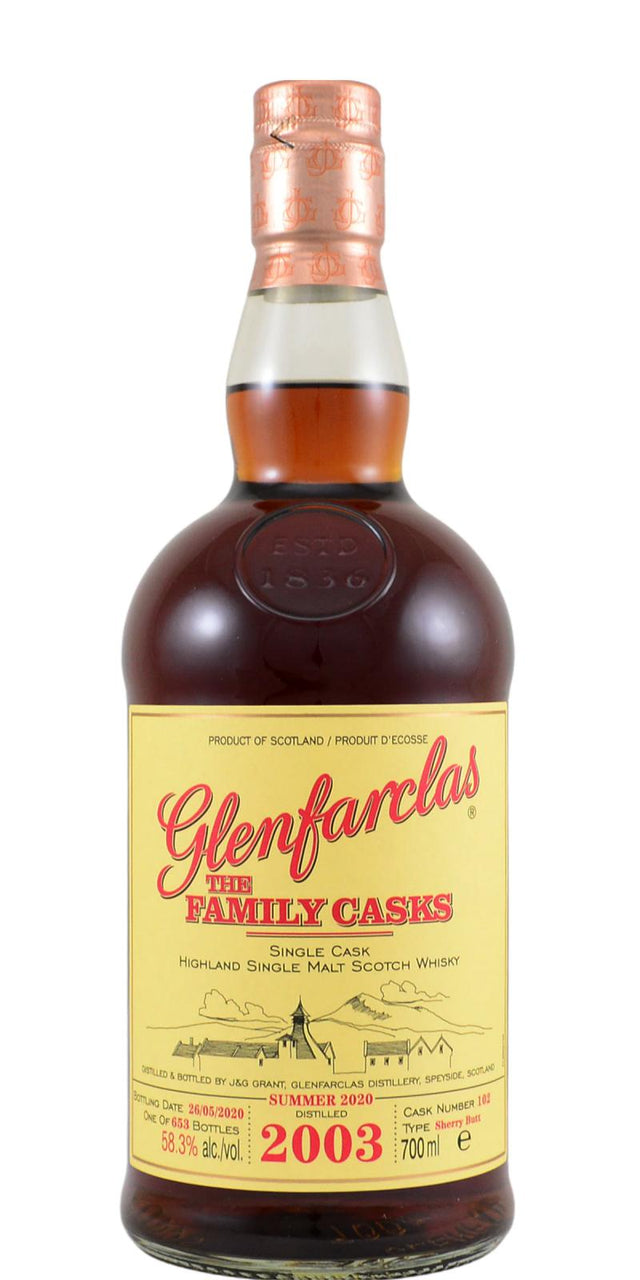 Glenfarclas 2003 The Family Casks (Release S20) (2020) Release (Cask #102) Scotch Whisky | 700ML at CaskCartel.com