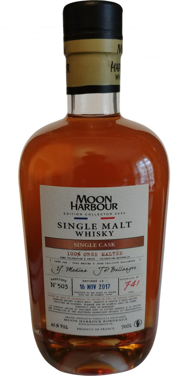 Moon Harbour 2017 Limited Edition 3 Year Old (2020) Release (Cask #503) Whisky | 700ML at CaskCartel.com