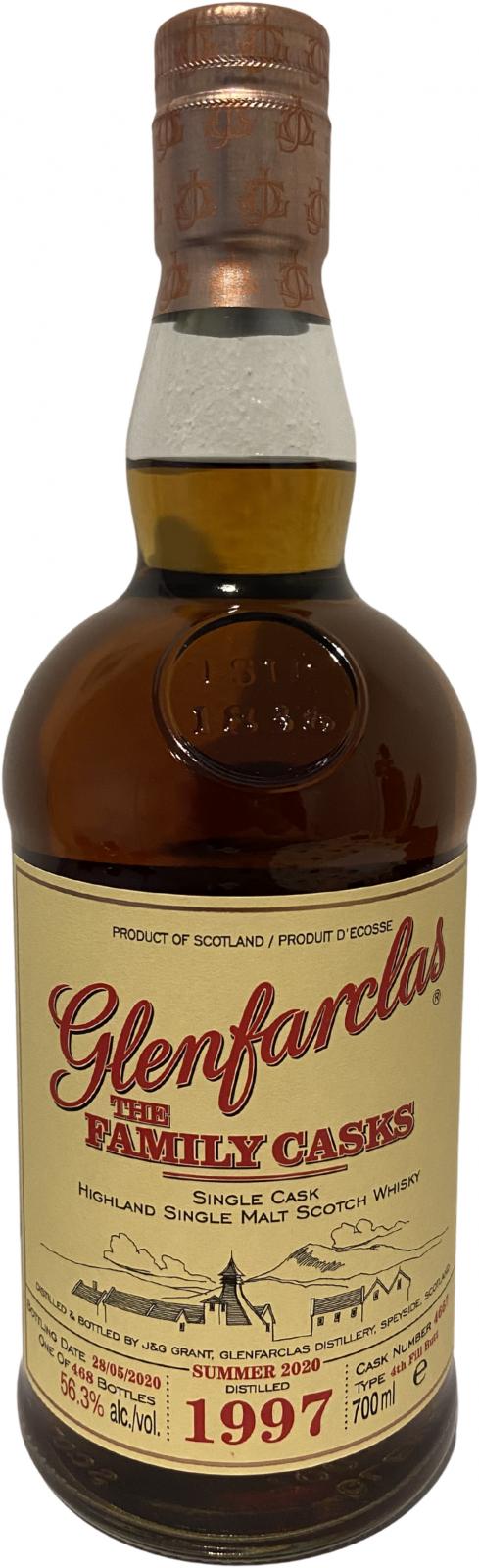 Glenfarclas 1997 The Family Casks (Release S20) (2020) Release (Cask #4667) Scotch Whisky | 700ML at CaskCartel.com