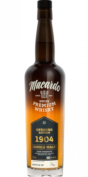 Macardo Opening Edition 1904 Cask Strength (2020) Release Whisky | 700ML at CaskCartel.com